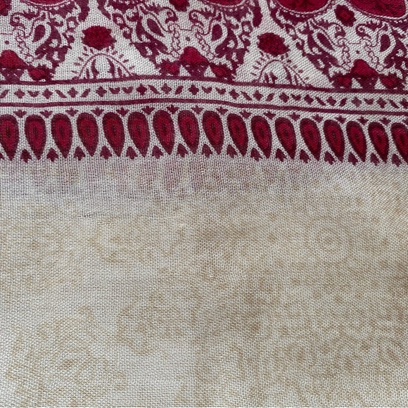 PAISLEY Scarf 100% Rayon - Picture 7 of 7